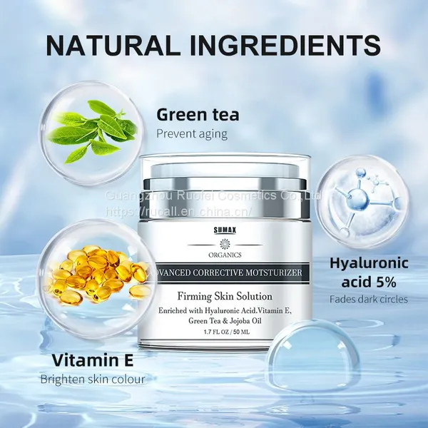 Natural Ingredients Moisturizing Face Cream To Firming Skin And Reducing Wrinkles 50ml Support Custom Logo photo-4
