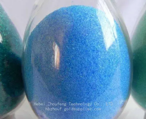 CAS 7758-98-7 Aluminum Base Copper Sulfate Easily Absorbed by the Body Swimming Pool Suitable