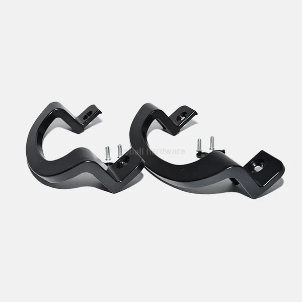C Type Door Handle Accessories Aluminium Sliding Door Handle photo-3