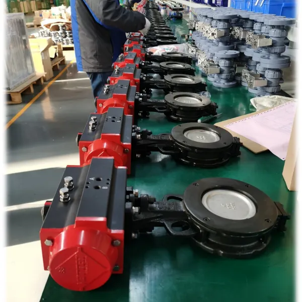 Industrial Grade Pneumatic Butterfly Valve With Pressure Ratings up to 4.0MPa and Temperature Range -60°C to 450°C photo-5