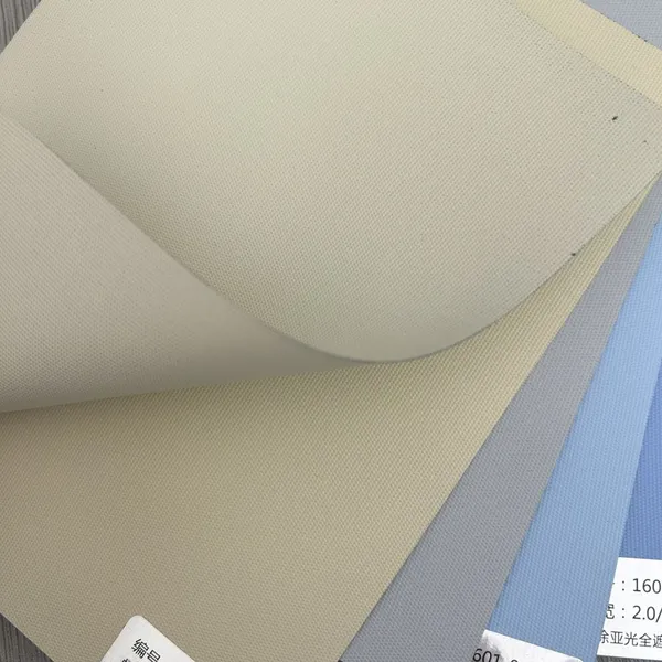 China Supply New Color Coating Foaming Blinds Shade Fabric for Roller photo-2