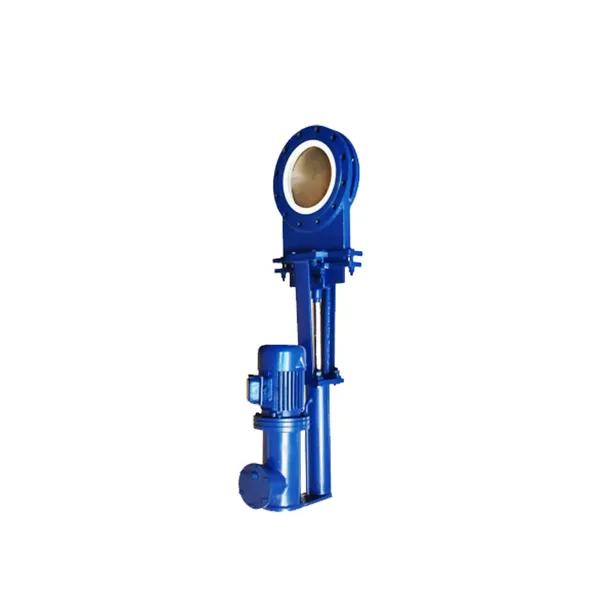 Hot Selling Electro-hydraulic Knife Gate Valve Ceramic Knife Gate Valve photo-4