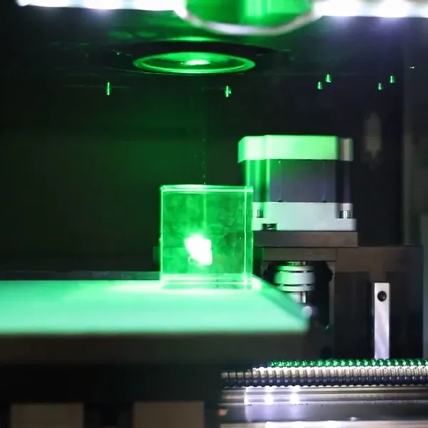 Holy Laser 3D CNC AI High-efficiency Internal Laser Engraving Machine, Suitable for Crystal Glass Acrylic and Trophies photo-4