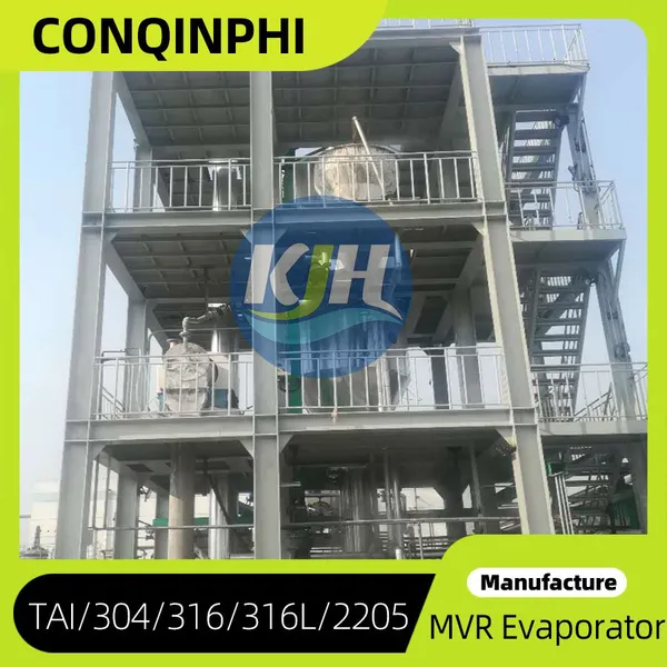 Wastewater MVR Evaporator Diaphragm Pump 10Bar 304 Stainless Steel Low Energy 45kW photo-5