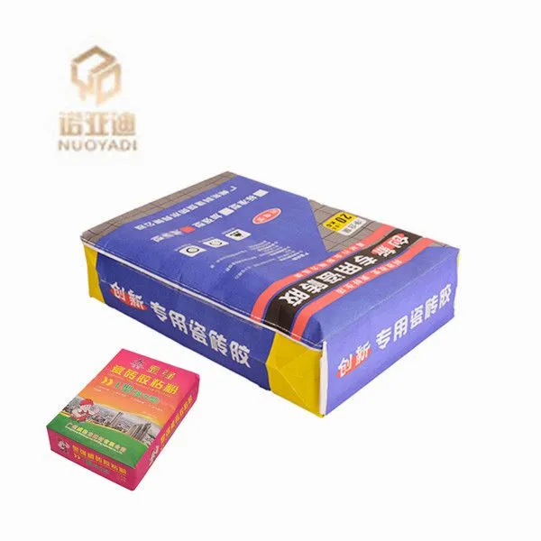 Multi-Layer Kraft Paper Valve Bag With PE Lamination for Cement and Dry Mix Products 25kg Industrial Grade
