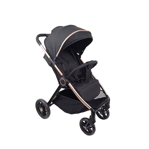 Oem Customized Aluminum Alloy Luxury Frame Compact Folding Baby Stroller