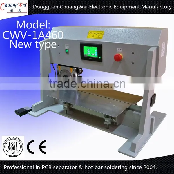 Automatic PCB Depaneling Machine Separation 460mm Length Pcb With Large LCD photo-3