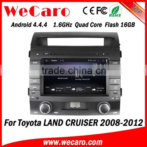 Wecaro WC-TL7020 7" Android 4.4.4 Car Stereo 1024 * 600 for Toyota Land Cruiser Navigation System WIFI 3G 1998-2007 photo-2