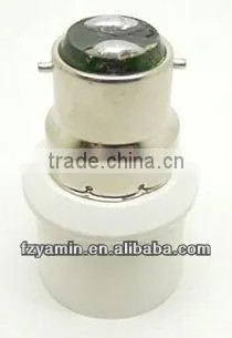 Lamp Holder Adapter Converter B22 to E27 LED CFL Light Bulb Lamp Adapter