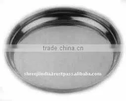 Round Tray With Rolled Edge