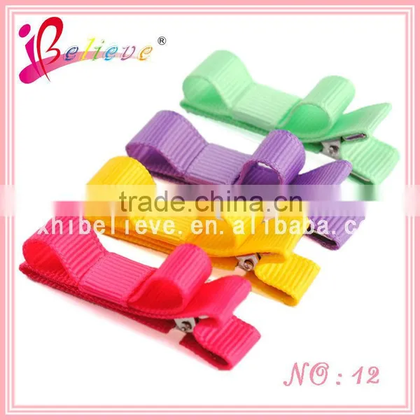 Wholesale Newest Customized Boutique Colored Alligator Hair Clips photo-2