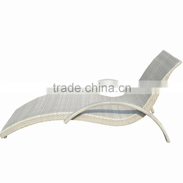 Garden Modern Rattan Wicker Outdoor Furniture Luxury French Chaise Spa Swimming Pool Hotel Sun Lounge Chair Quality Choice photo-5