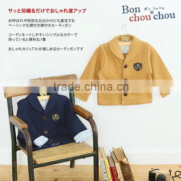 Japanese Wholesale Infant Products Cute Boy Winter Baby Clothes Coat Jackets Infant Wear Children Garment Toddlers Kids Clothing photo-3