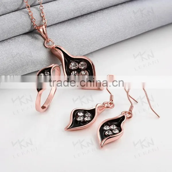 2015 18K Gold Full Jewelry Set For Women photo-4