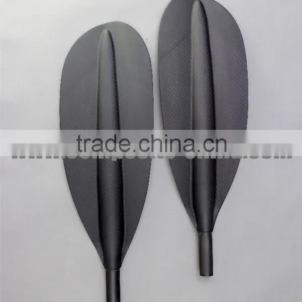 Hot Sale Carbon Fiber Kayak Paddle With 3k Weave Finish for Water Sporters photo-6