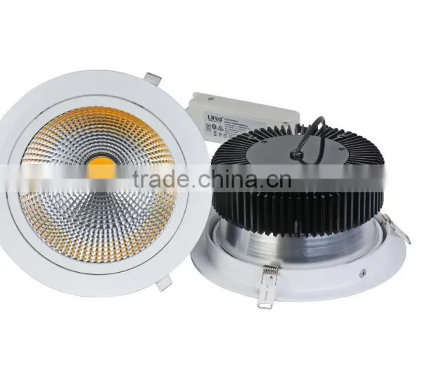 5 Years Warranty High-end 50w Housing Dimmable Cob Led Downlight photo-2