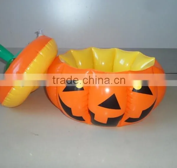 Hot Selling Pvc Halloween Inflatable Pumpkin Cooler for Party photo-2