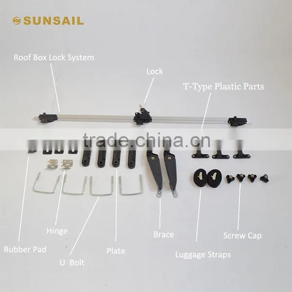 Sunsail Roof Box Spare Parts Single Open Roof Box All-In-Ones