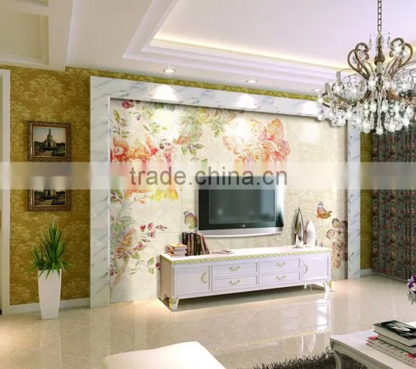 Best Design Top Printing For 3D Glass TV Back Wall OEM/ODM Order photo-2