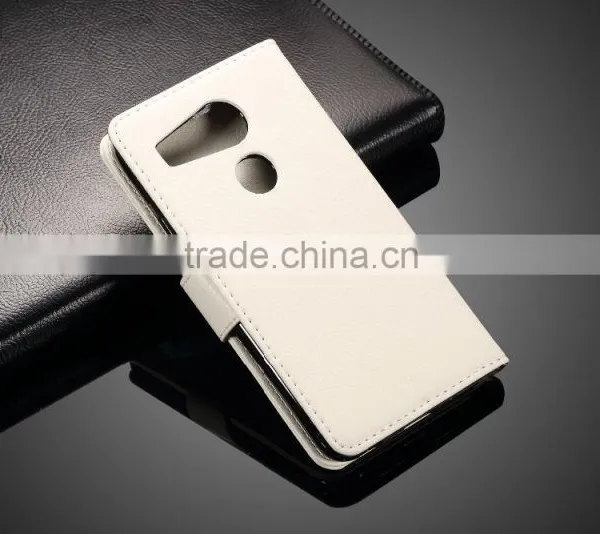 MMT Litchi Grain With Buckle PU Leather Wallet Case With Card Slot Case With PC Back Cover For Google 5X MT-4927 photo-3