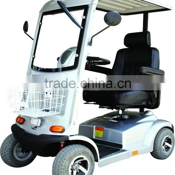 Electric Mobility Scooter With Roof