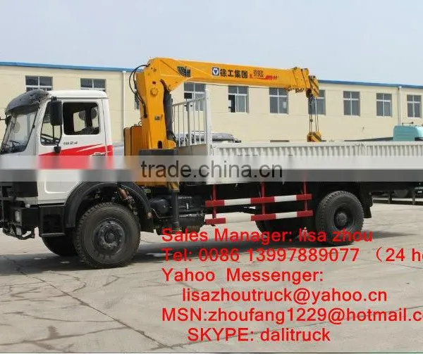 North Benz 5 Ton Truck Mounted Crane Factory Directly Sales photo-4