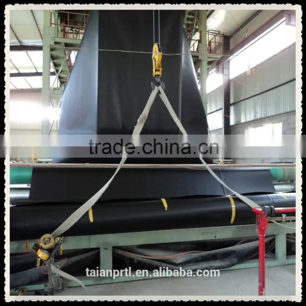 HDPE Black Geomembrane for Landfill 2.0mm/27Mpa Lowest Price