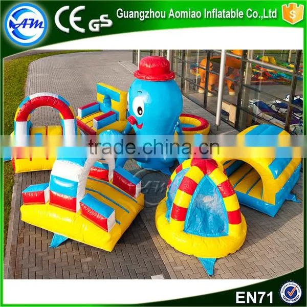 Funny Adult Inflatable Obstacle Course Inflatable Octopus Playground for Sale photo-2