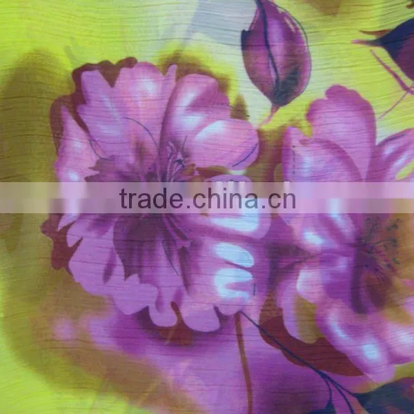 Skull Print Polyester Fabric