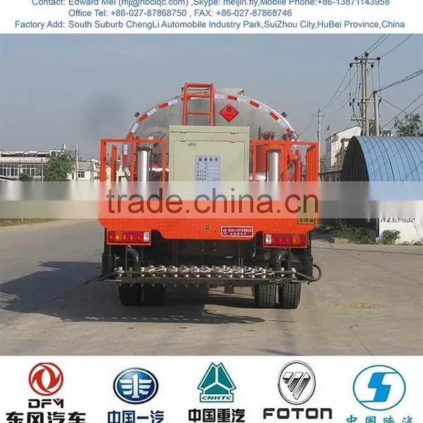10000 Liter Bitumen Paver, 10 m3 Bitumen Tanker Truck, Asphalt Sprayinger Tank Truck photo-3