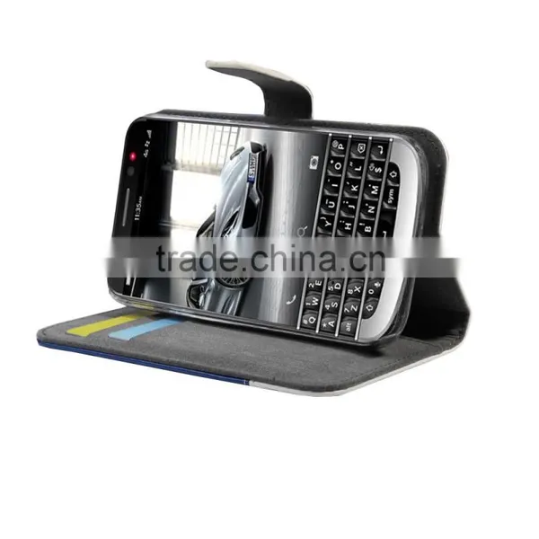 PU Leather Mobile Phone Case for Blackberry Q20 photo-5