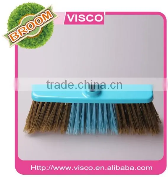 Plastic Broom With Pvc Coated Wooden Broom Handle,VA114 photo-5