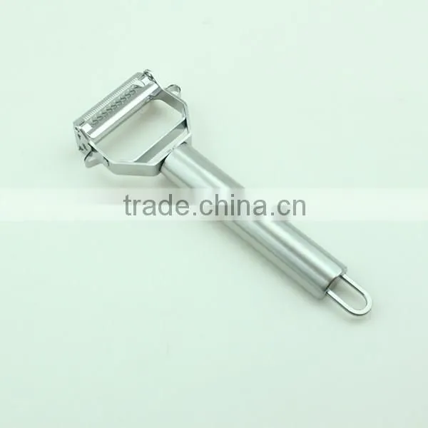 New Stainless Steel Dual Blade Small Peeler With Julienne photo-2