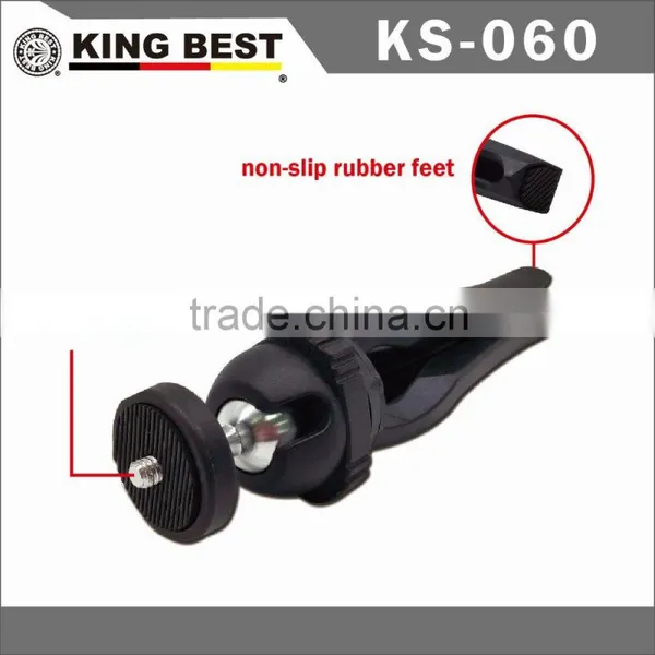 KING BEST Online Shopping 1/4" Portable Mini Desk Tripod Flexible Cell Phone Tripod Tripod Stand photo-2