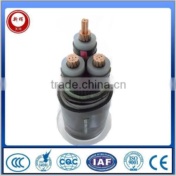 Aluminum or Copper Conductor 3 Cores High Voltage Power Cables ce Certificate photo-2