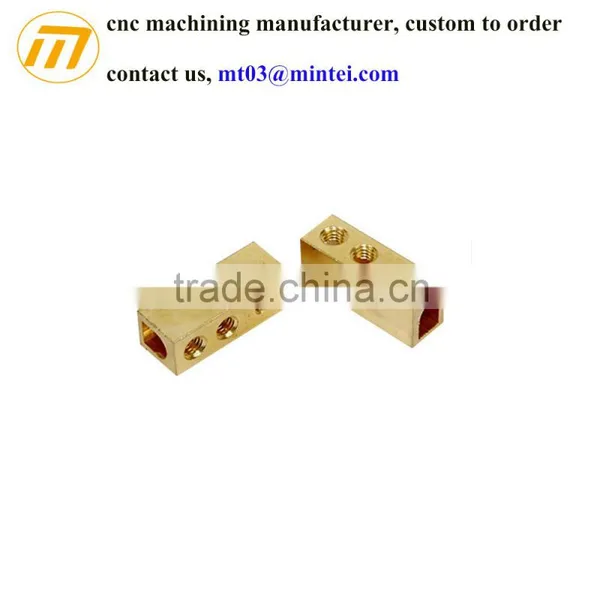 Precision CNC Turning Brass Contact Block