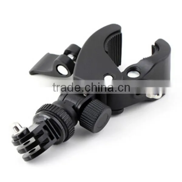 180degree Rotate Best Bike Bicycle Scooter Motorcycle Golf Stroller Handlebar Clamp Mount Holder for Gopro SJ4000 Sport Camera photo-3