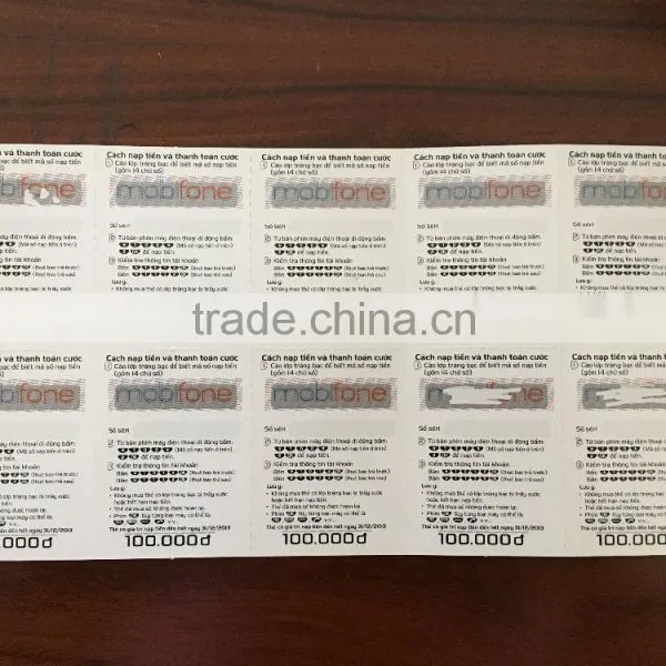 Mult-pin Paper Scratch Cards photo-2