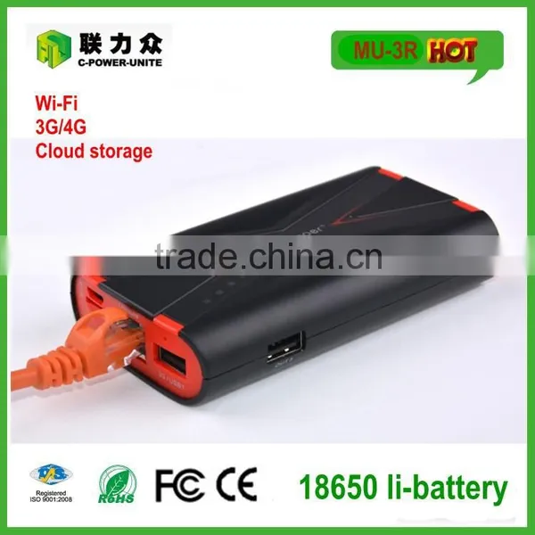 4G WIFI Router Power Banks With 3g/4g USB