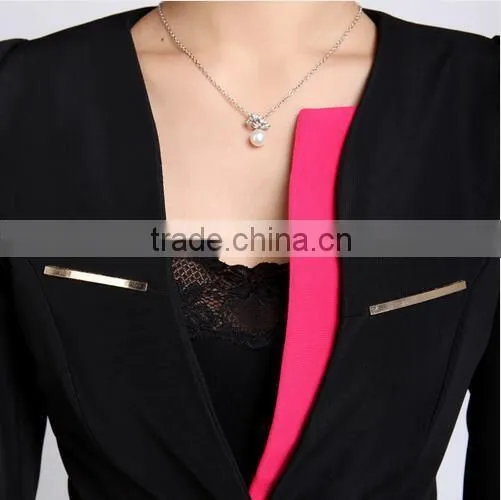 Hotel Uniforms Beautician Sleeve Dress Stewardess Uniforms Front Desk Manager Cashier Foreman Career Suit photo-5