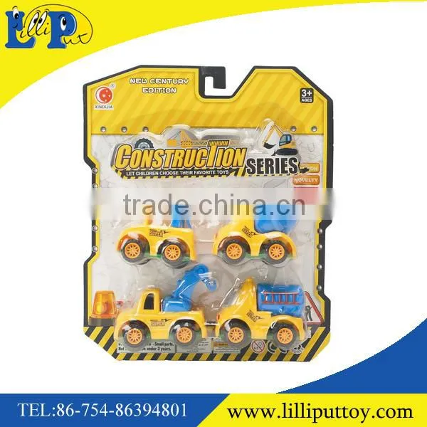 Friction Power Small Cartoon Engineering Car Toy photo-2