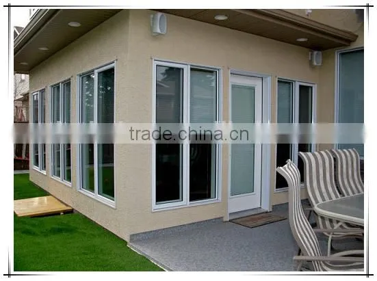 PVC/UPVC Frame Material and Horizontal Opening Pattern Pvc Window photo-6