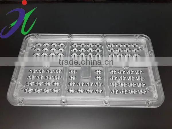 High Power Lumileds Pmma Led Street Light Lens
