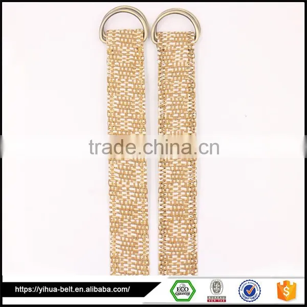 Promotional New Design Woven Belt Mesh Woven Braided Belt