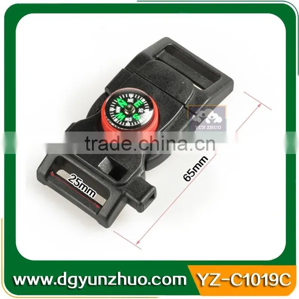 Outdoor Fire Starter With Whistle, Survival Fire Starter With Compass