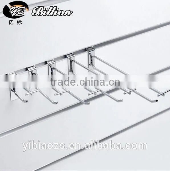 Supermarket Slatwall Pegboard Display Hooks With Price Tag photo-5