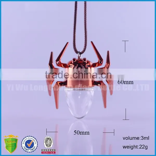 3ml Spider Car Hanging Perfume Bottles, Empty Refillable Car Hanging Bottle Wholesale photo-3