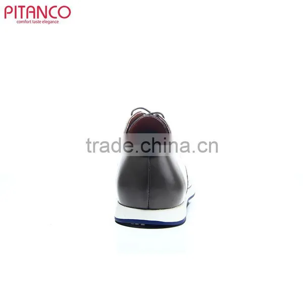 2016 New Style Lace-up Casual Leather Shoes for Men photo-5