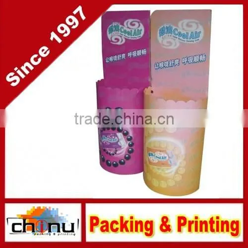 Chewing Gum Paper Corrugated Board Pallet Display (320034)