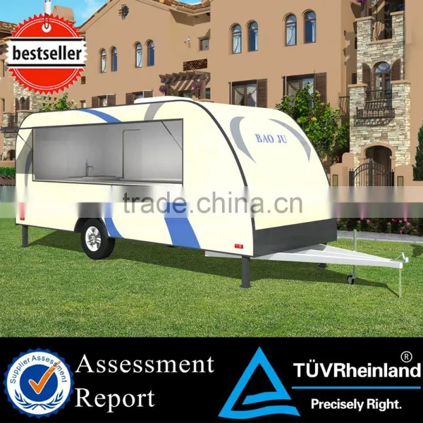 FV-78 New Model Ice Cream Mobile Kiosk Truck Trailers Car Trailer